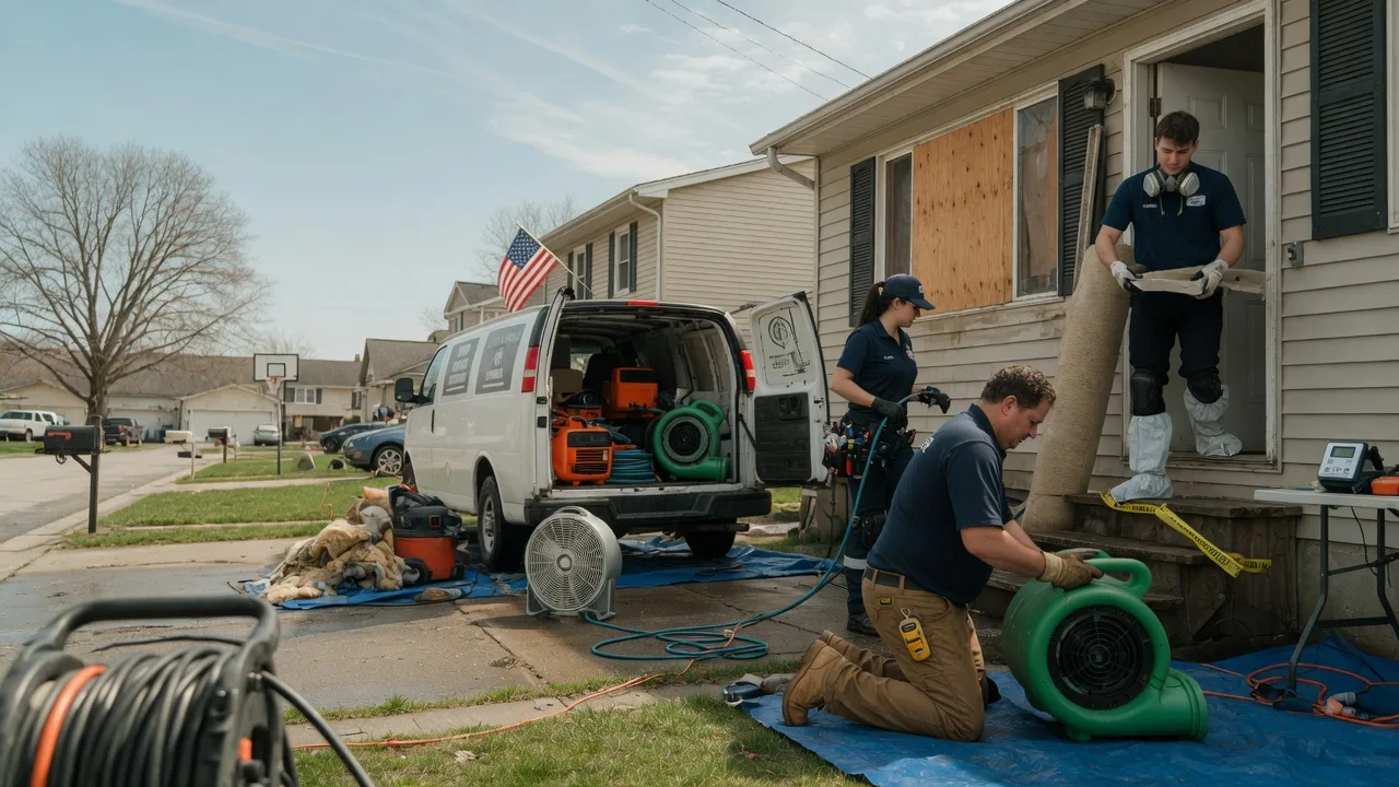 Water Damage Restoration in Kosse, TX near me